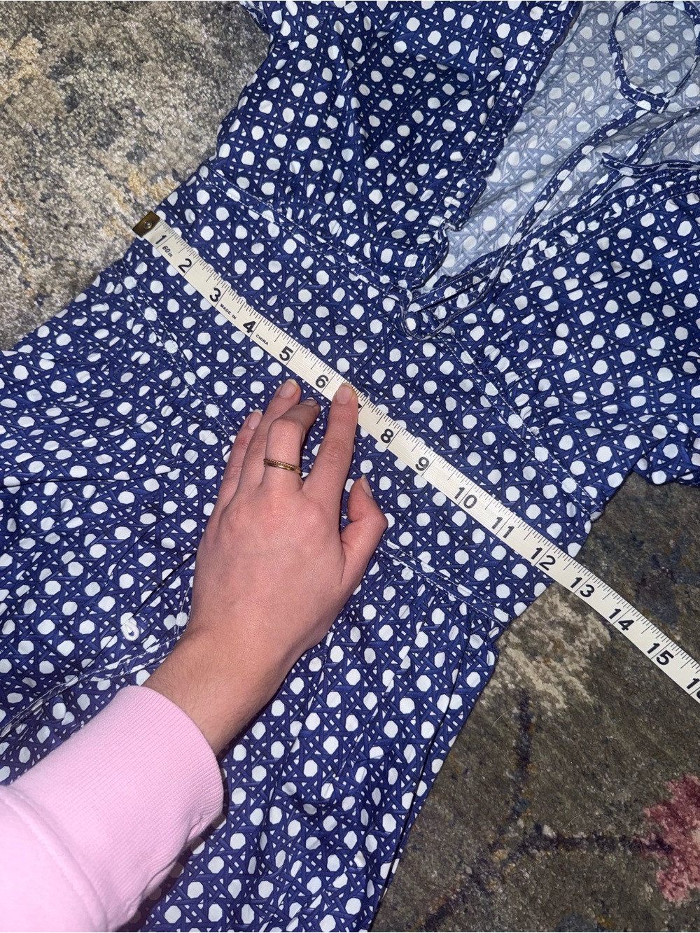 Hill House Blue and White Midi Dress - Picture 10 of 12